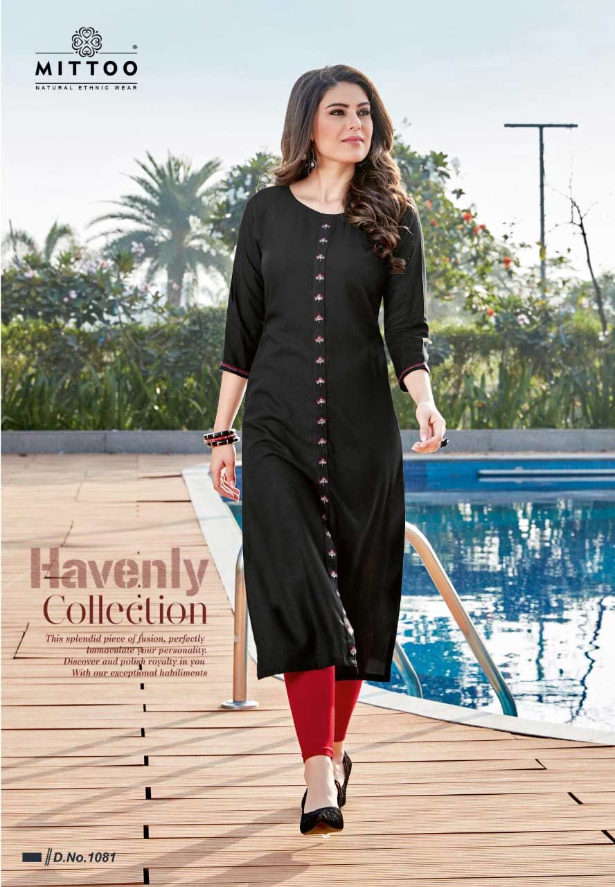 Mittoo Heer Vol-2 Rayon Slit Kurti Catalog Mittoo Heer Vol-2 Rayon Slit Kurti Catalog